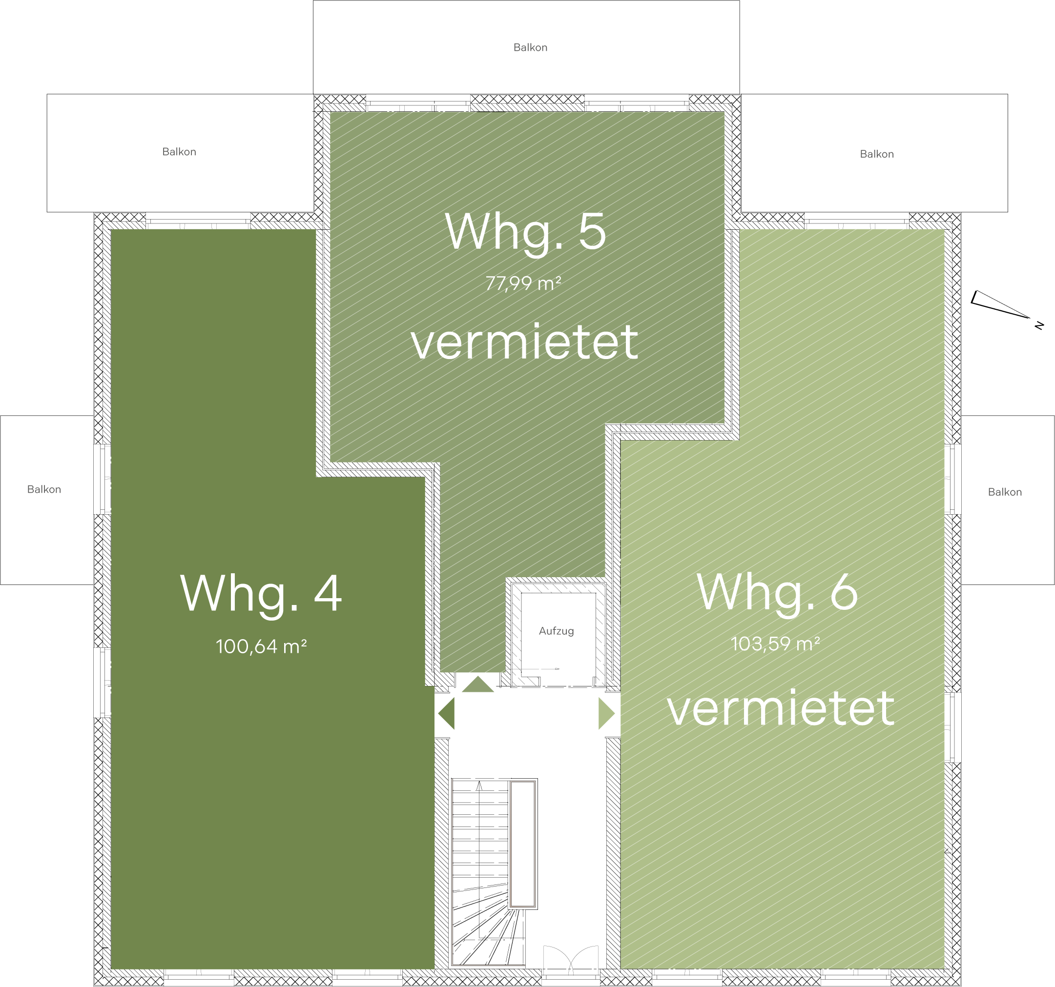 Villa Übersicht Etage