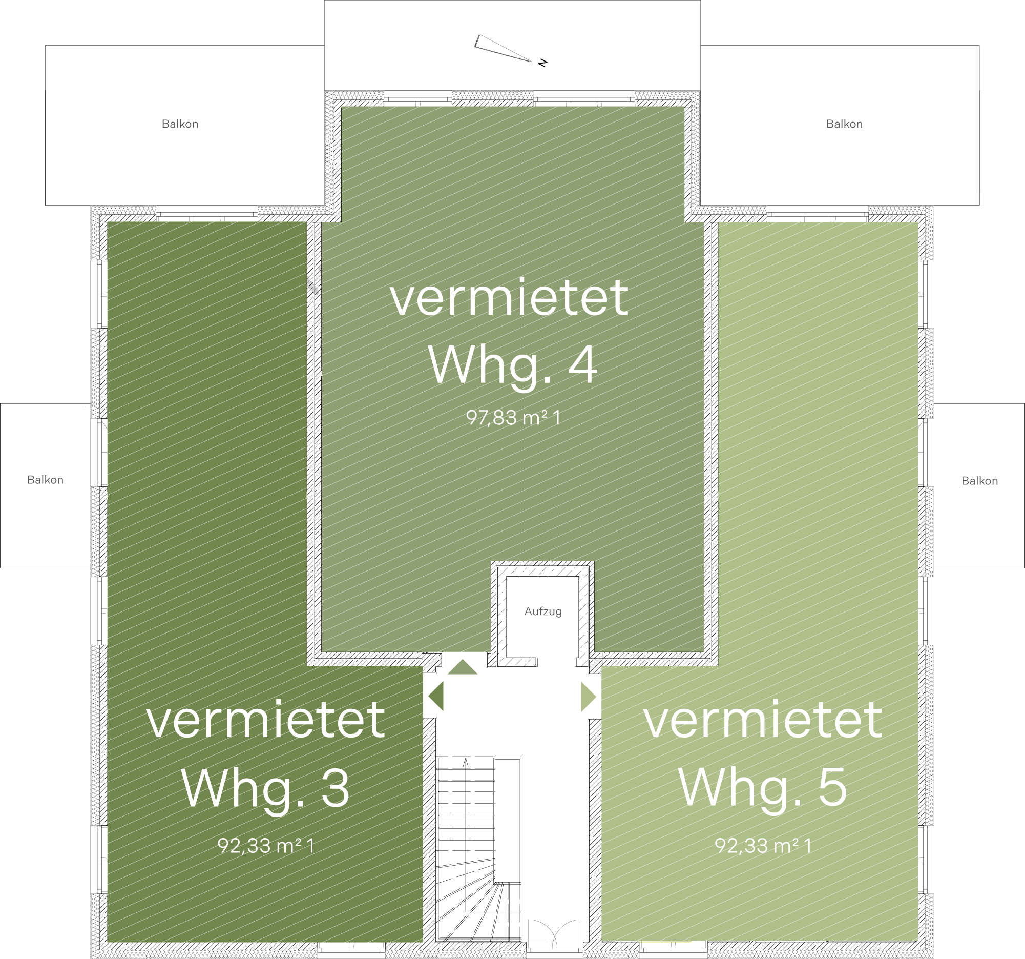 Villa Übersicht Etage