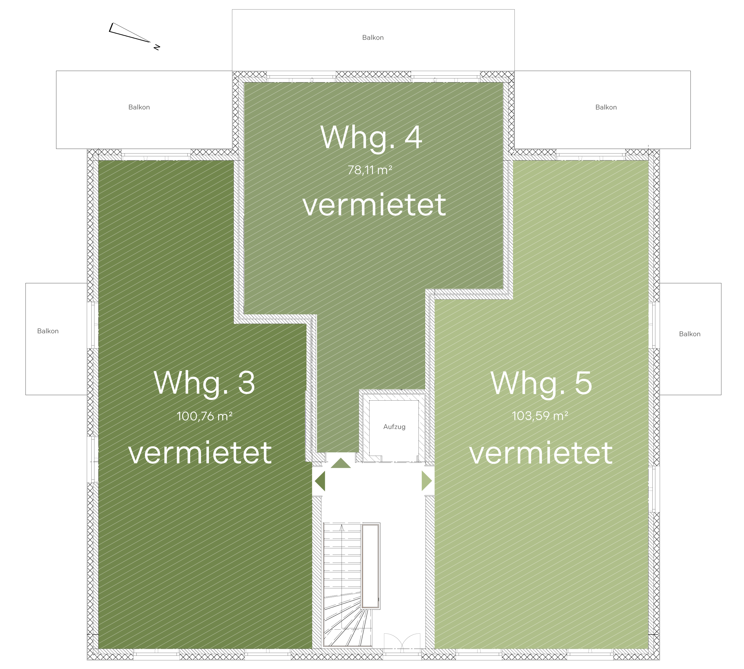 Villa Übersicht Etage