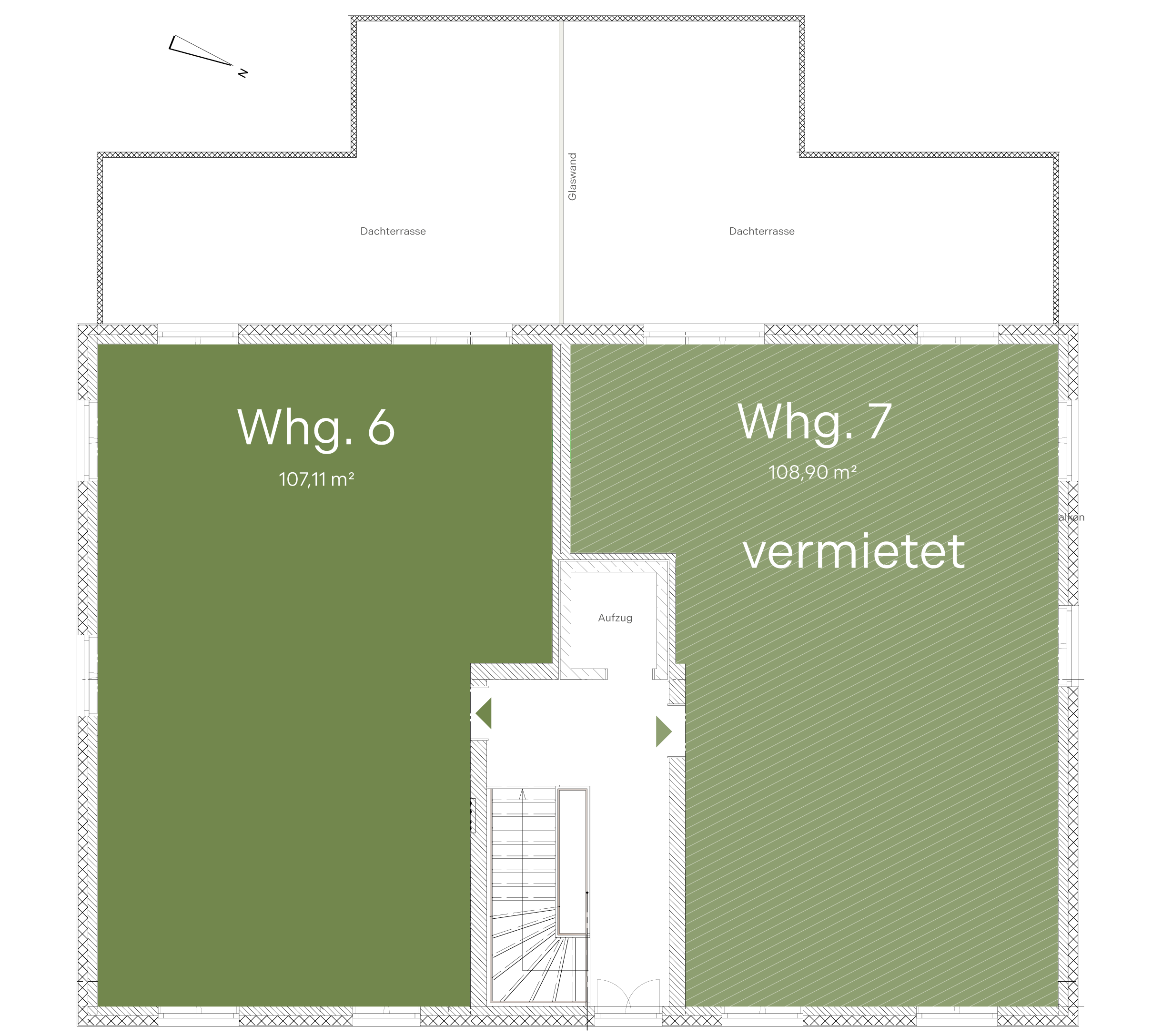 Villa Übersicht Etage