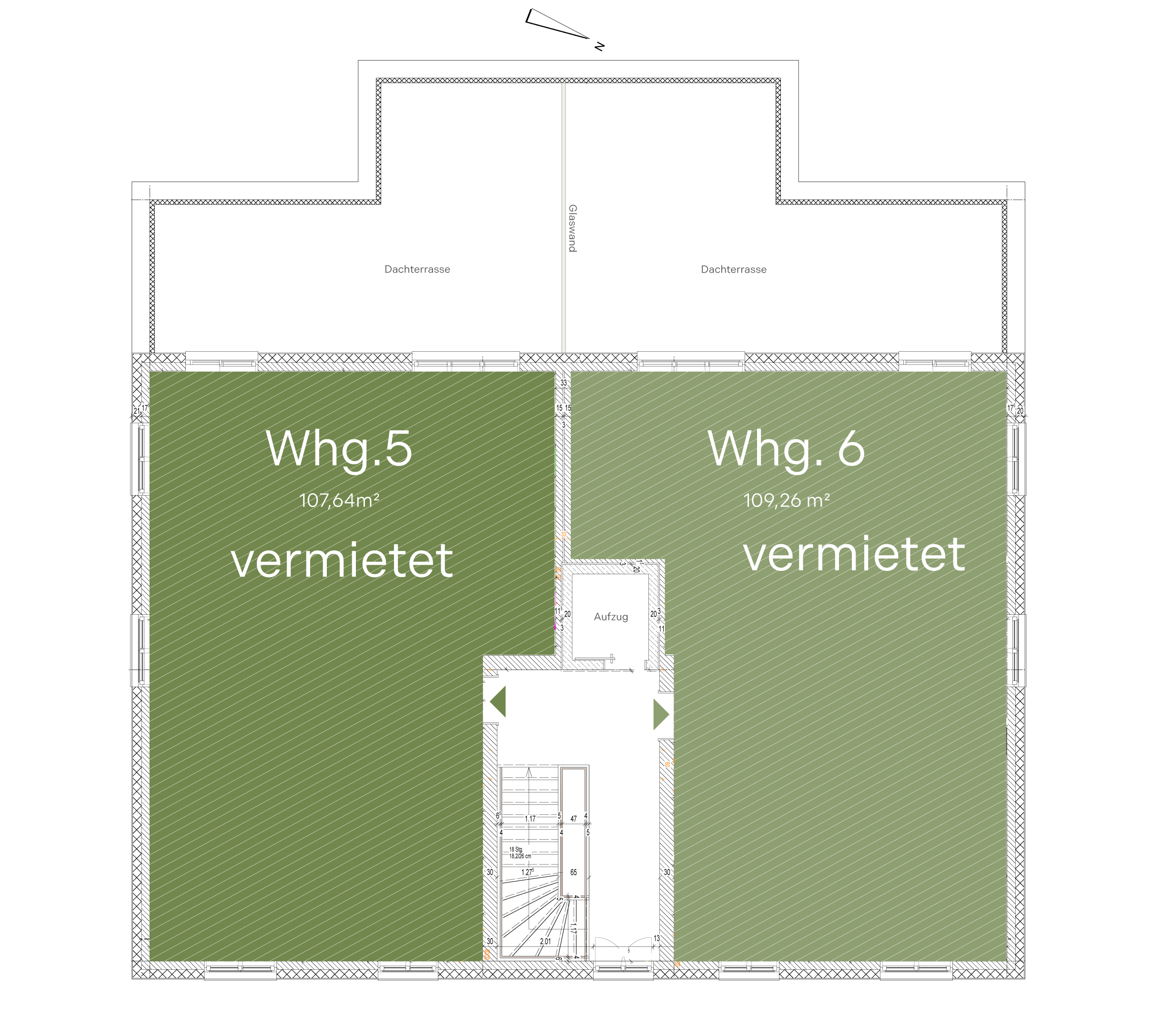 Villa Übersicht Etage