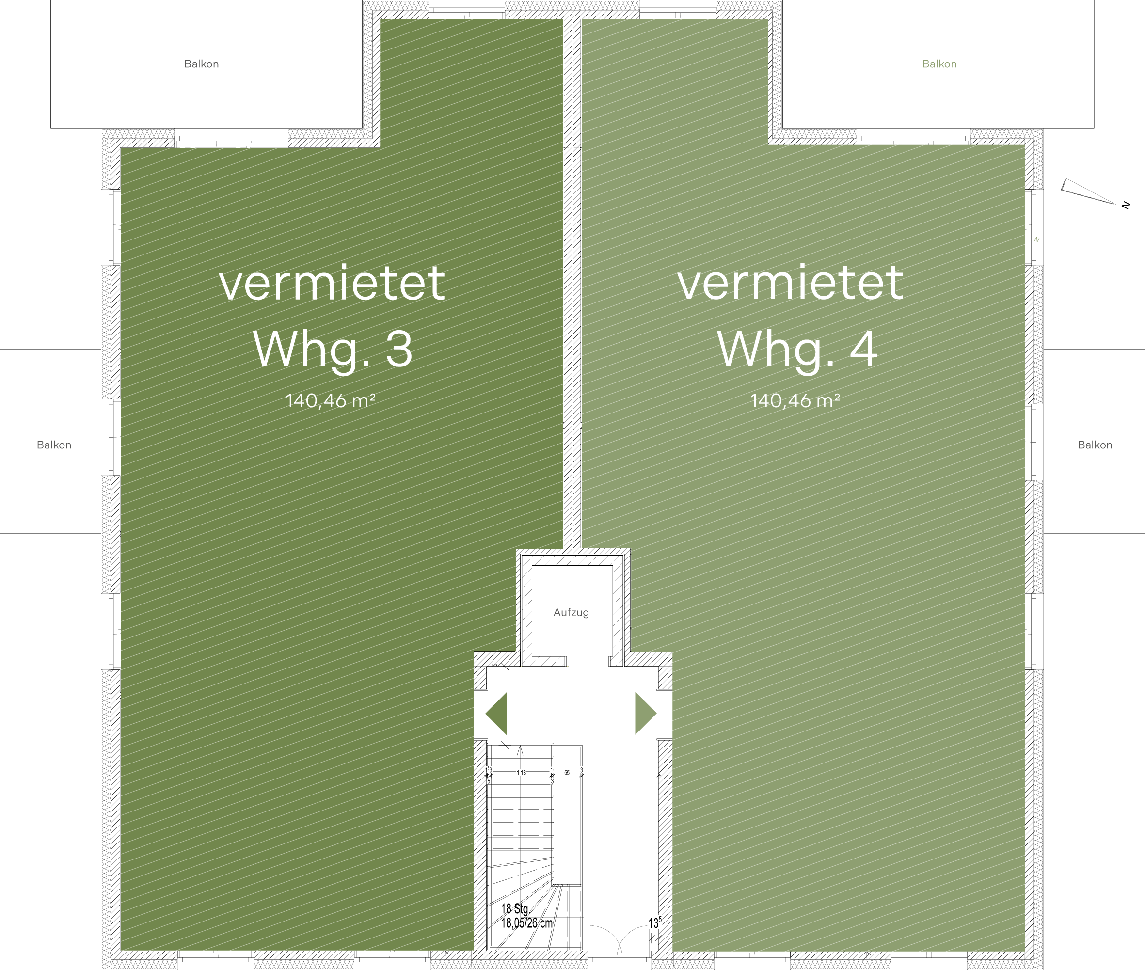Villa Übersicht Etage