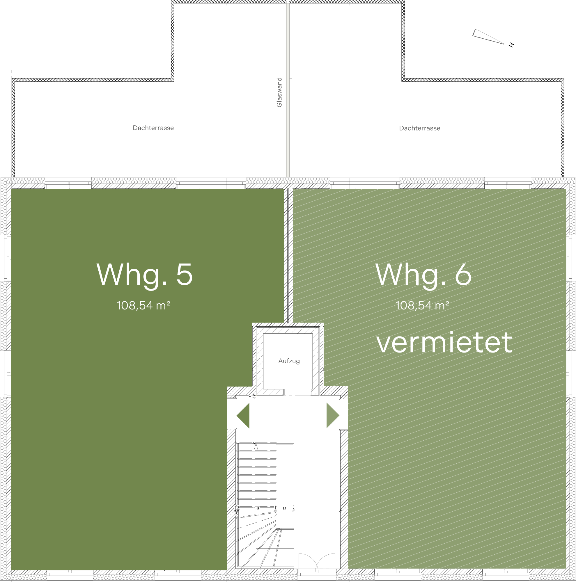 Villa Übersicht Etage